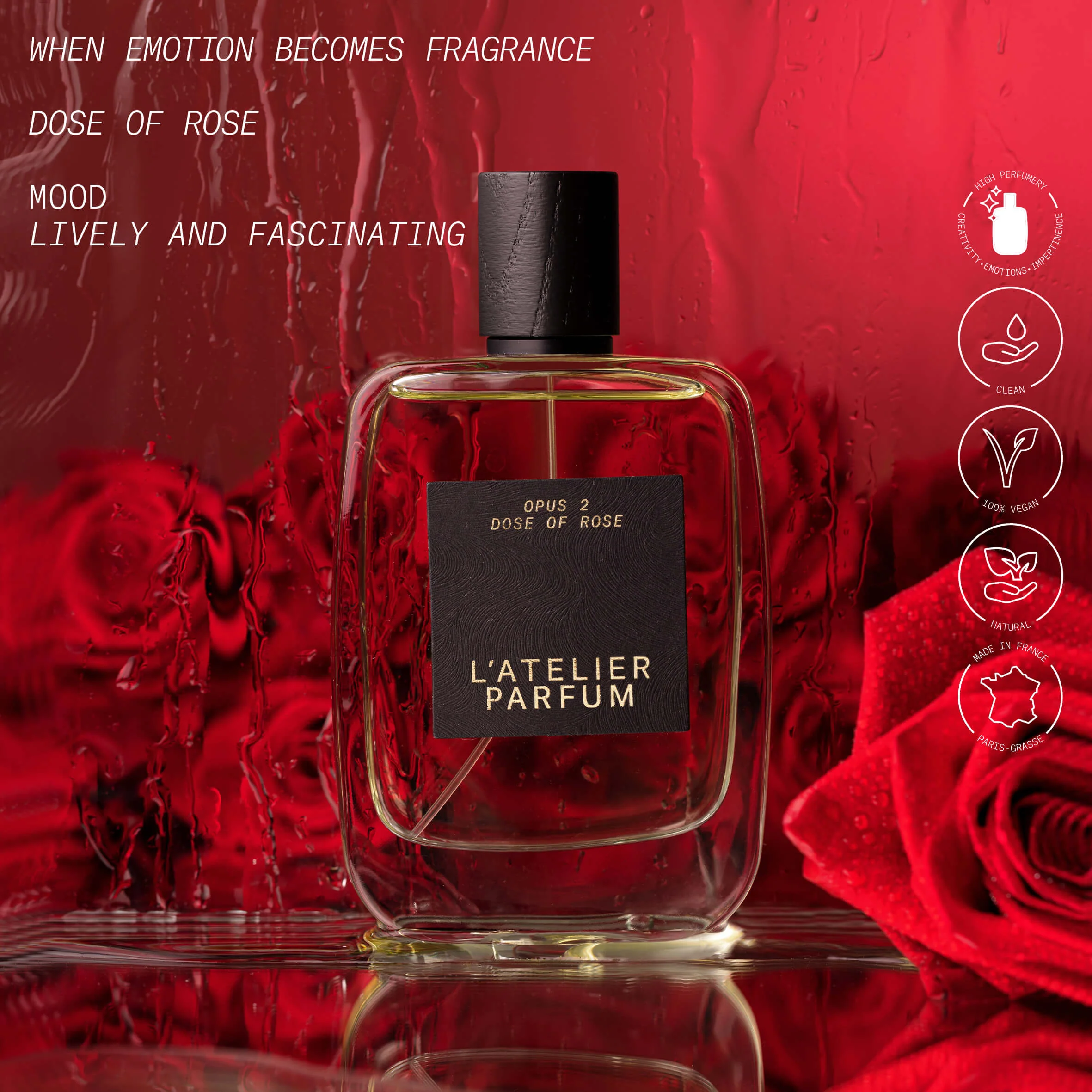 Opus 2 - Sensorial Illusion Dose Of Rose - Eau de Parfum, Eau de Parfum Unisex