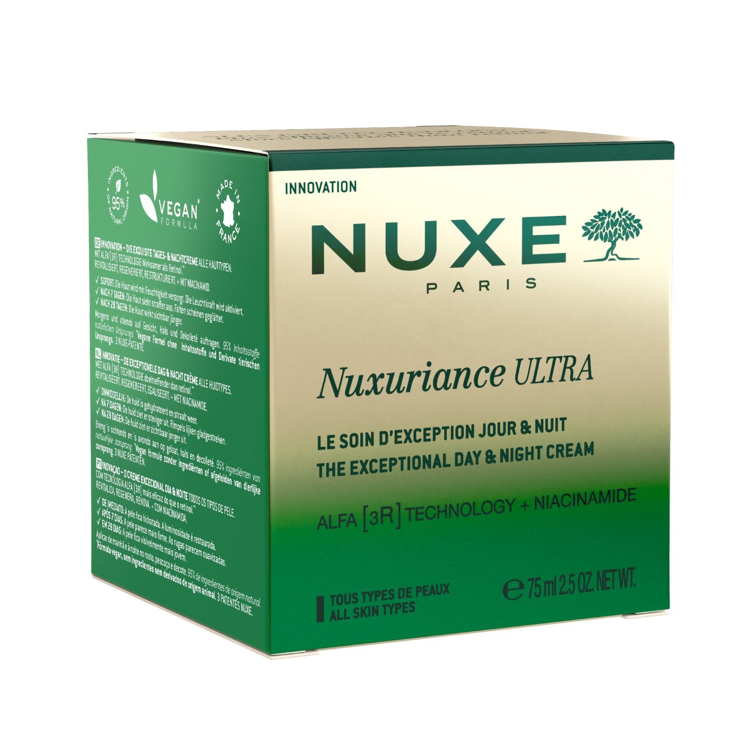 NUXE Nuxuriance® Ultra Išskirtinis dieninis ir naktinis kremas – 75 ml