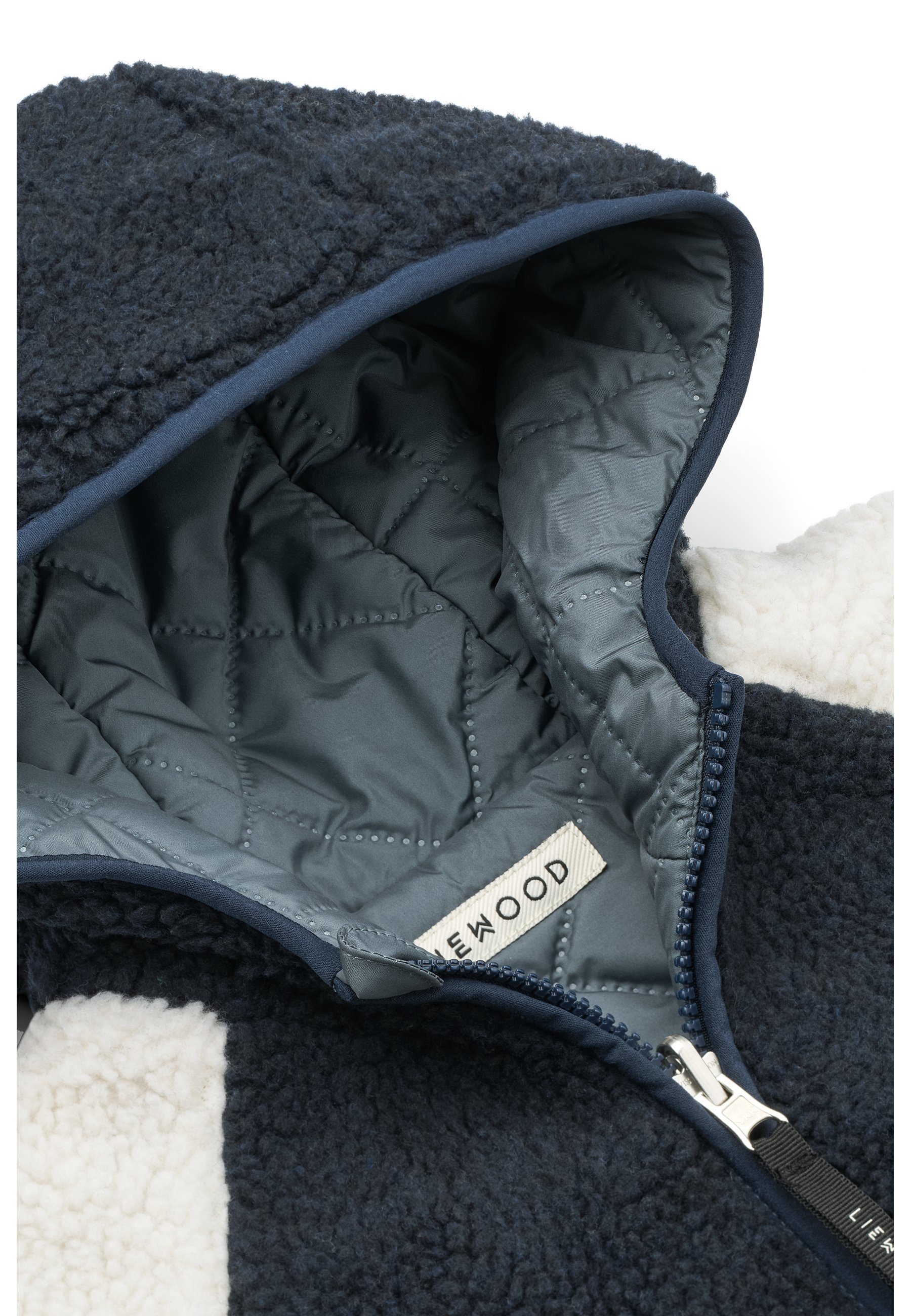 Giacca reversibile unisex Liewood Jackson - Giacca invernale - blu balena multi-mix