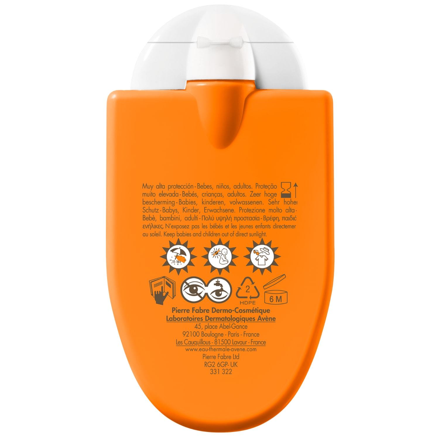 Avène Opaľovací krém Solaire Reflex Pocket SPF50+ - 30 ml