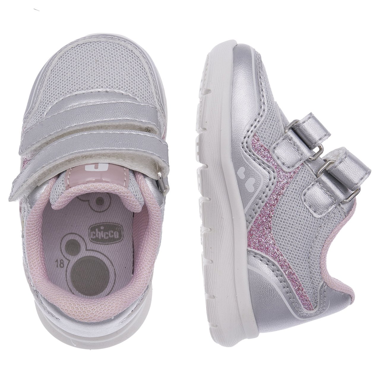 Dievčenské tenisky Genny v tvare srdca