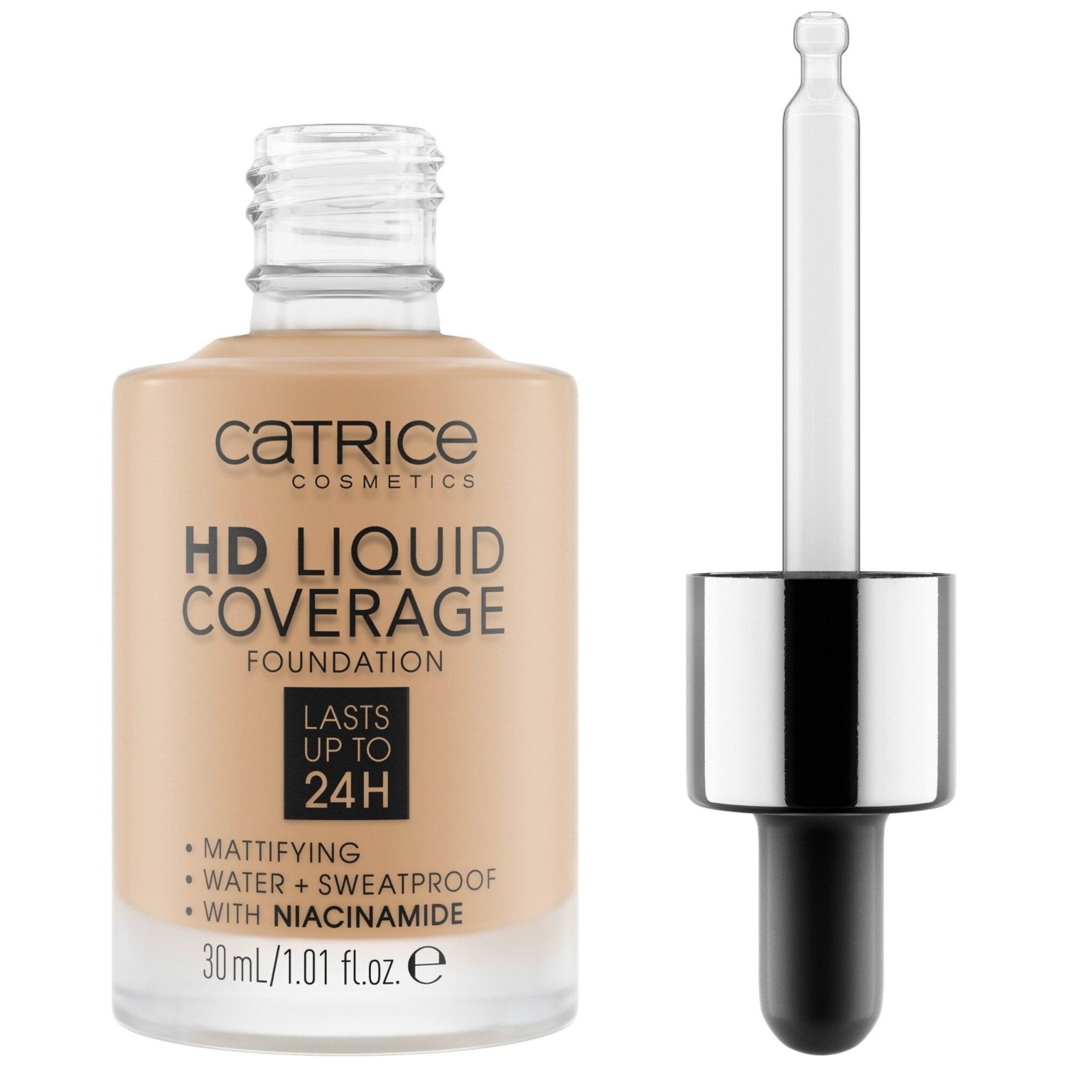 Catrice HD Liquid Coverage Foundation fond de teint 050 Rosy Ash