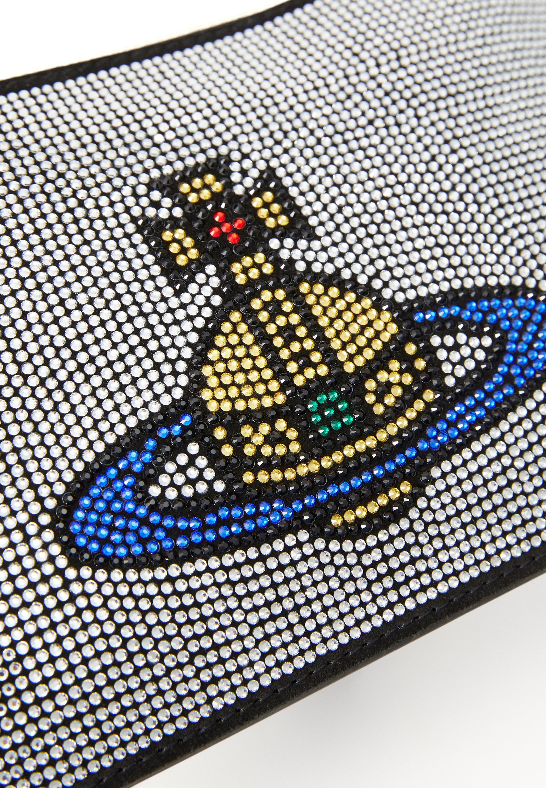 Pochette Vivienne Westwood SMALL FLAT ZIP - couleur argent
