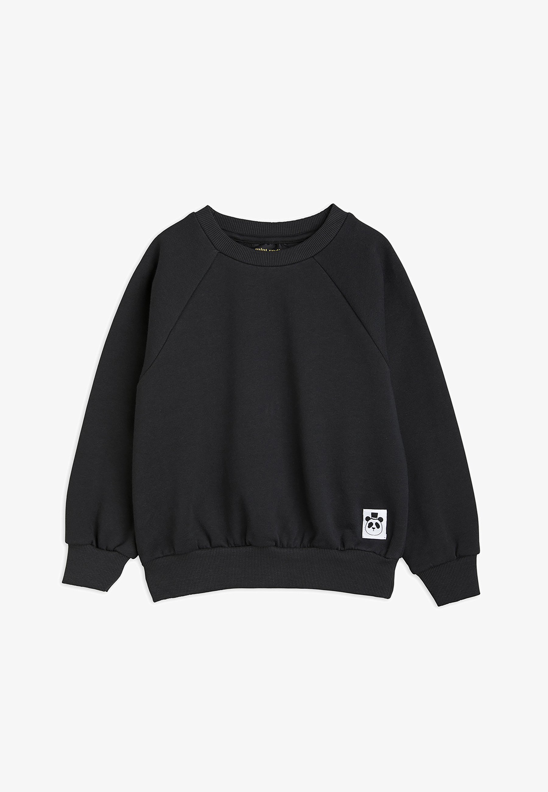 Mini Rodini BASIC SOLID UNISSEX - Moletom - preto