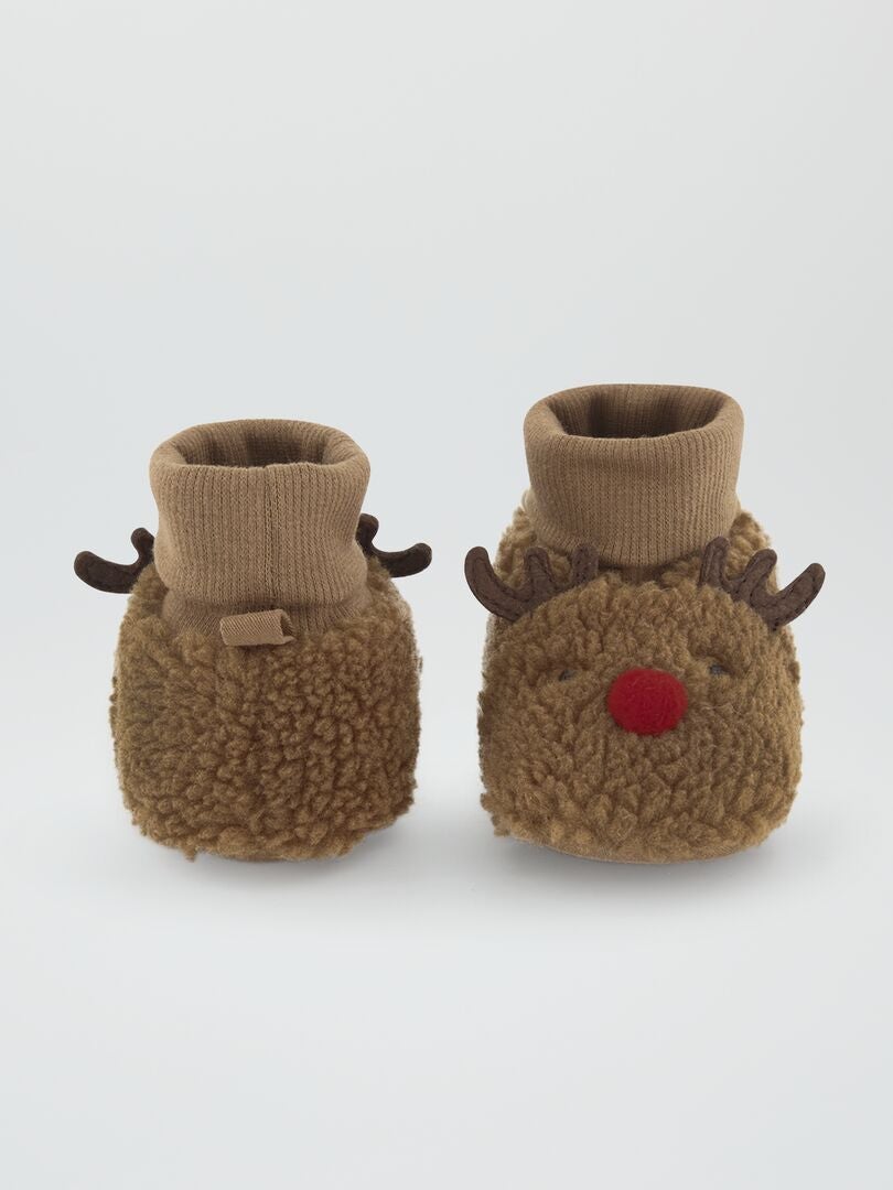 Pantuflas sherpa 'Renna' - reno