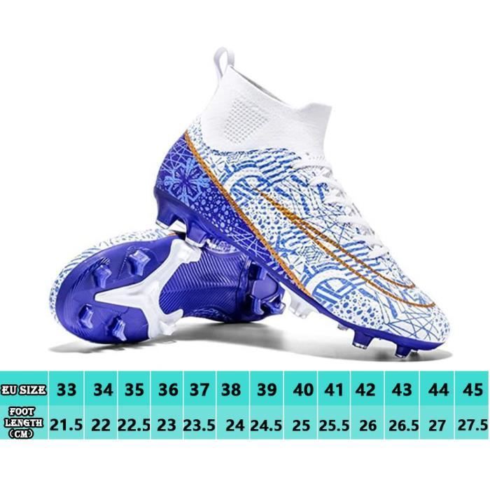 Botas de fútbol - ZGEER - Moldeadas - Transpirables - Cómodas - Antideslizantes