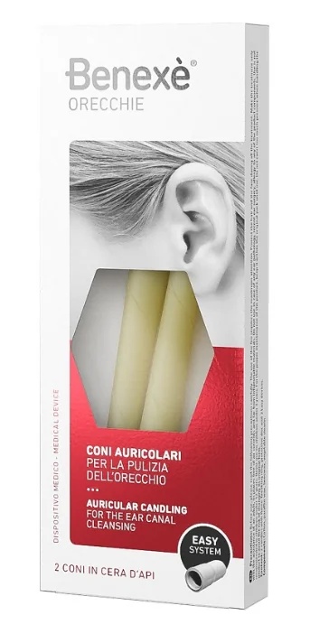 Cônes auriculaires BENEXÈ Nettoyage du cérumen Benexe 2 pièces