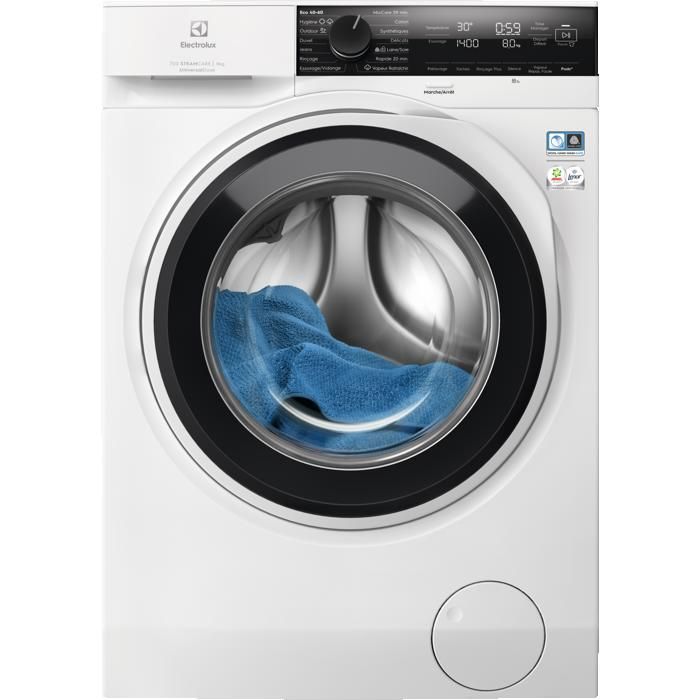 Vapaasti seisova pesukone StamCare 700 11 kg ELECTROLUX EW7FI1114OV Luokka a ‐5%
