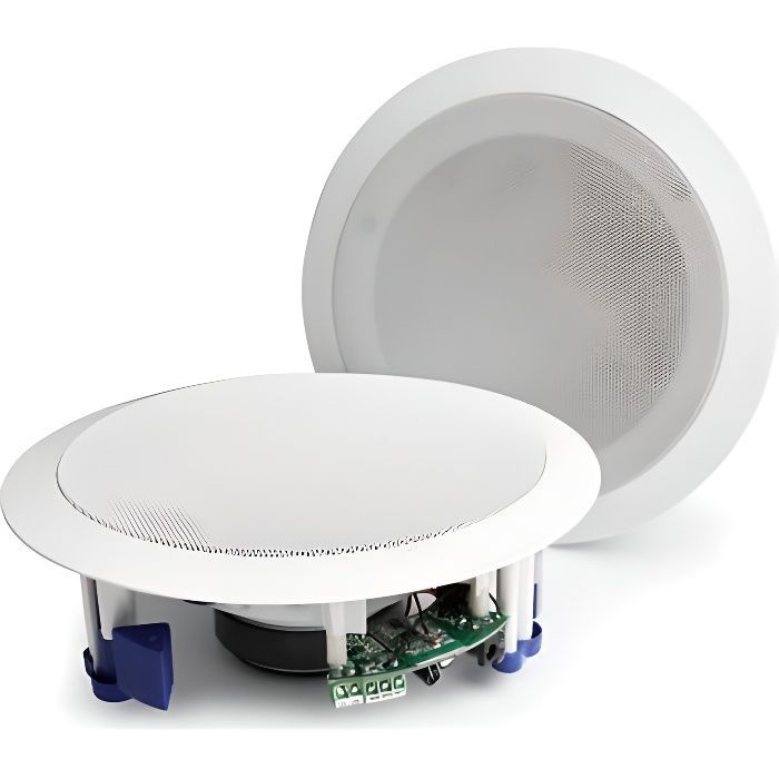 Power Dynamics CSBT65 - 80W Amplified Ceiling Speakers with Bluetooth