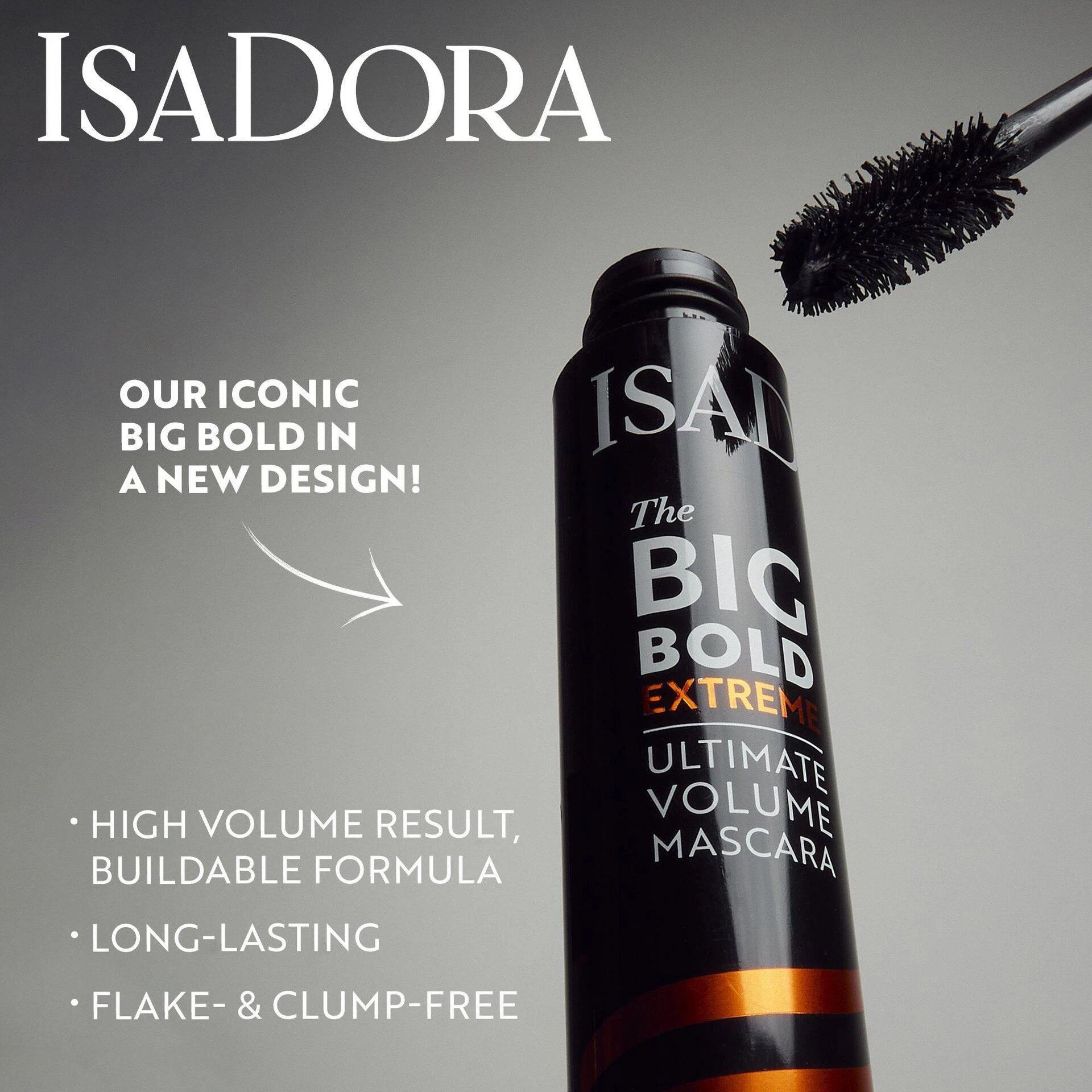 IsaDora Big Bold Extreme Ultimate Volume 15 Extreme Black - Isadora