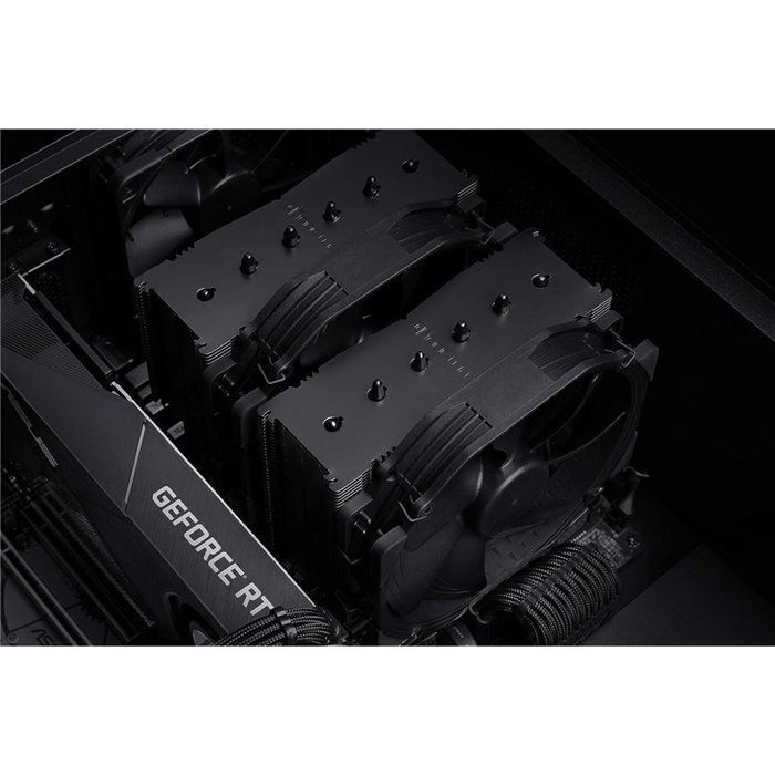 Dissipatore per CPU Noctua NH-D15 Chromax Black - Nero - 140 mm - 19,2