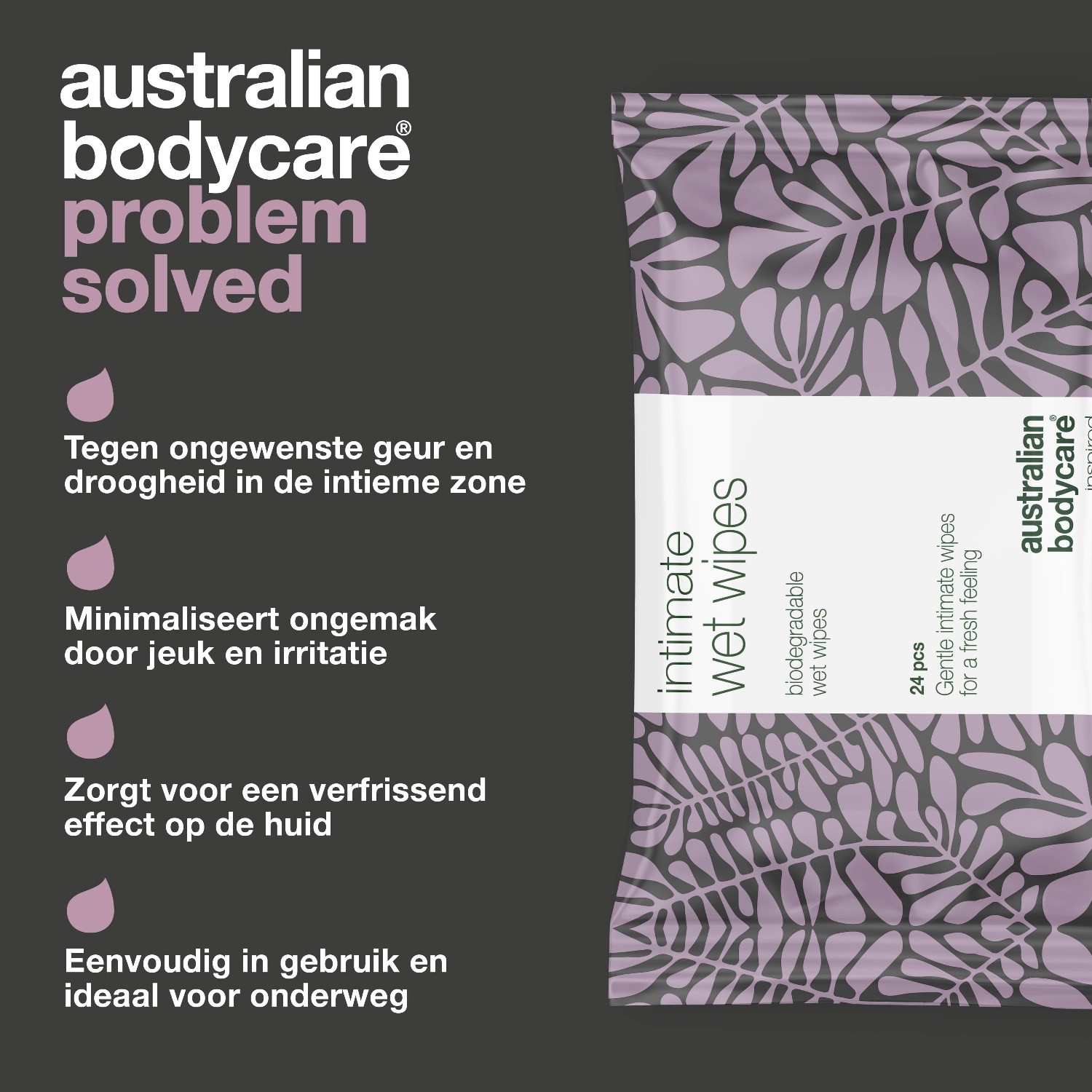 Salviette intime Australian Bodycare – 1 pezzo