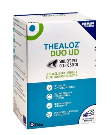THEALOZ Thealoz Duo UD Augentropfen 30 Einzeldosen 0,4 ml Gleitmittel und Schutzmittel
