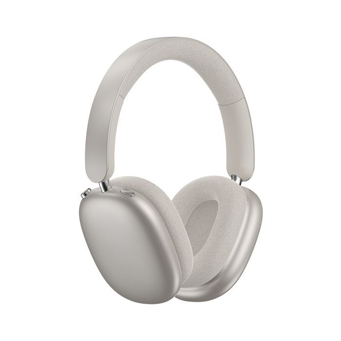 Cuffie wireless - FINGERTIME - Bluetooth 5.4 - Durata della batteria 80 ore - Cancellazione del rumore ANC - Comfort silenzioso - Oro champagne