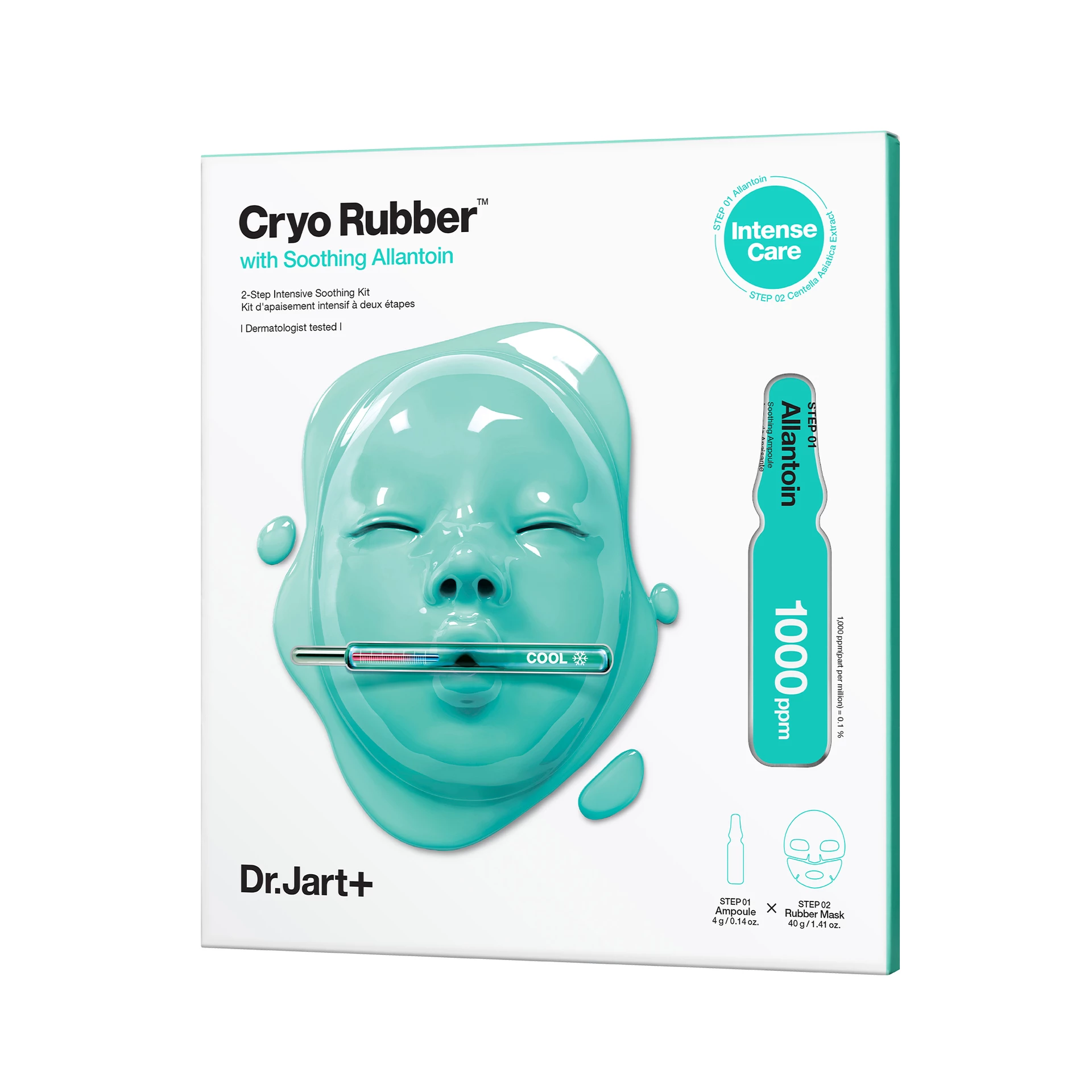 Mască calmantă cu cauciuc criogenic 40 g - Dr.Jart+