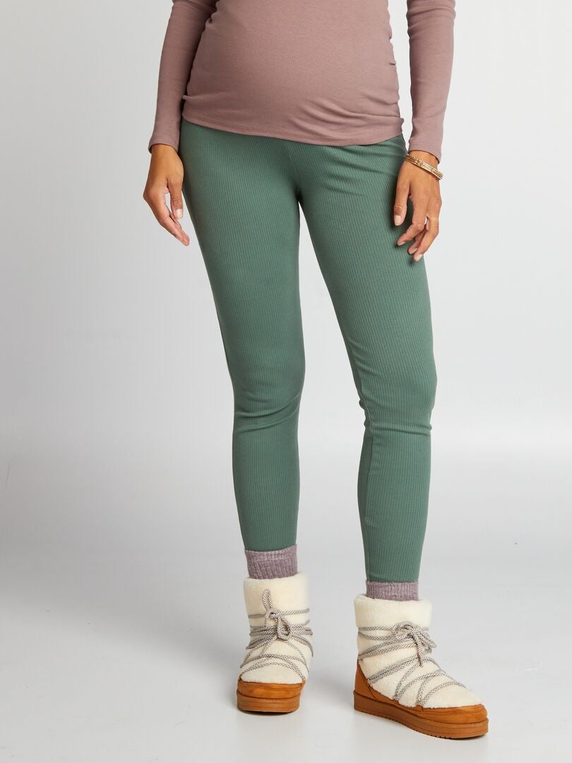 Leggings premamá - Gris verdoso