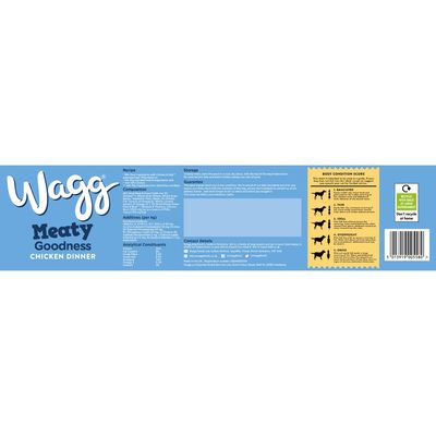 Wagg Meaty Goodness Adult komplet kyllingemiddag