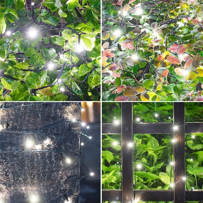 12m Outdoor Solar String Lights, Waterproof String Lights, for Garden, Patio, Wedding and Christmas Party
