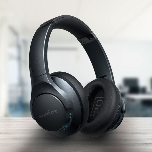 Over-ear Bluetooth headphones Q20+ ANC