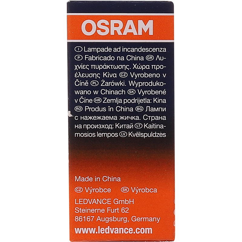 Osram gloeilamp mini 2-pack, 15 W E14 Osram