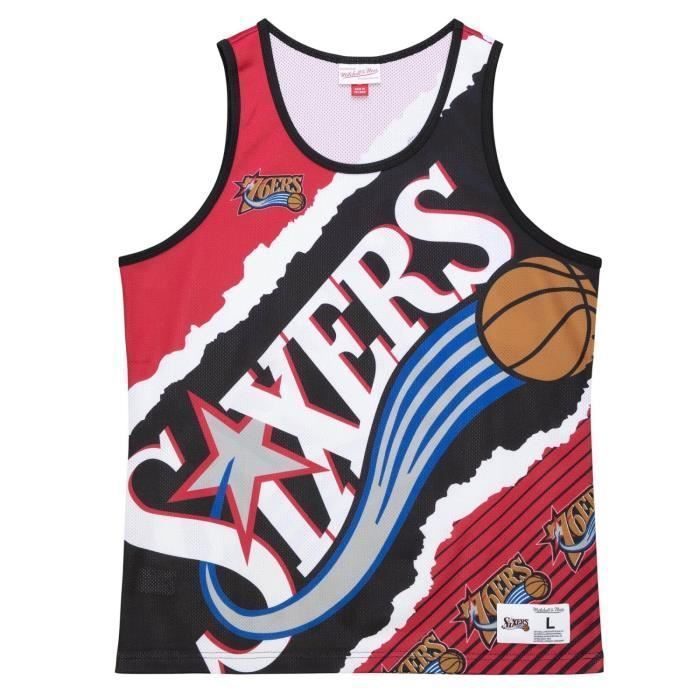 M&N JUMBOTRON basketballtrøje tanktop Philadelphia 76ers
