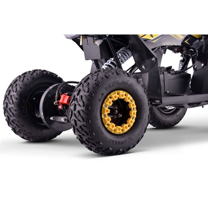 ATV eléctrico Beneo Motors - Quad infantil T-REX amarillo - 1300 W