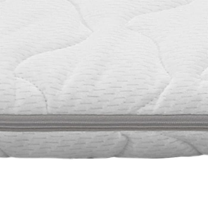 Cubrecolchón - vidaXL - Espuma viscoelástica - 180x200 cm - Blanco