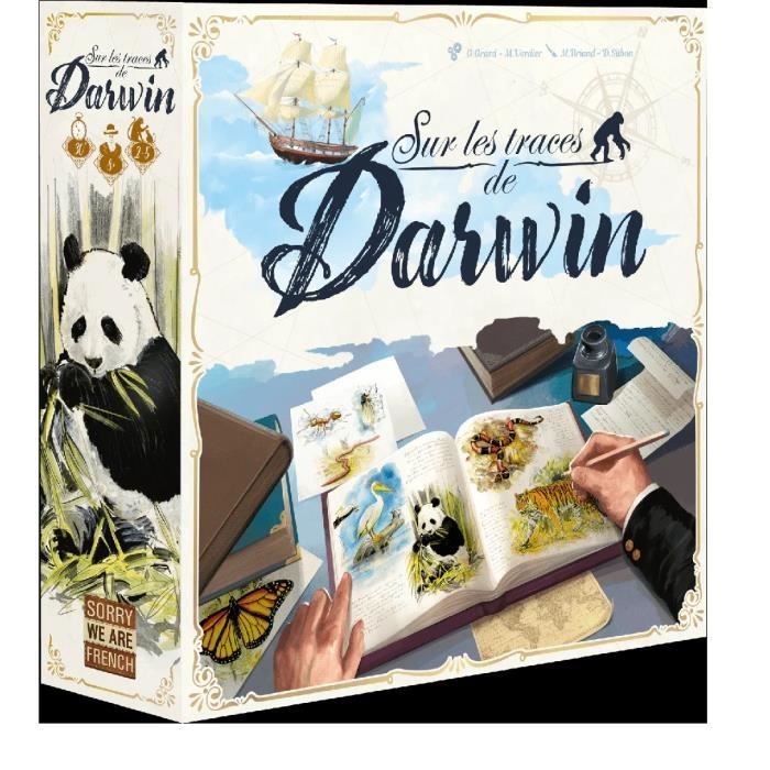 Board game - GIGAMIC - In the Footsteps of Darwin - 2 to 5 players - 30 minutes - Educational