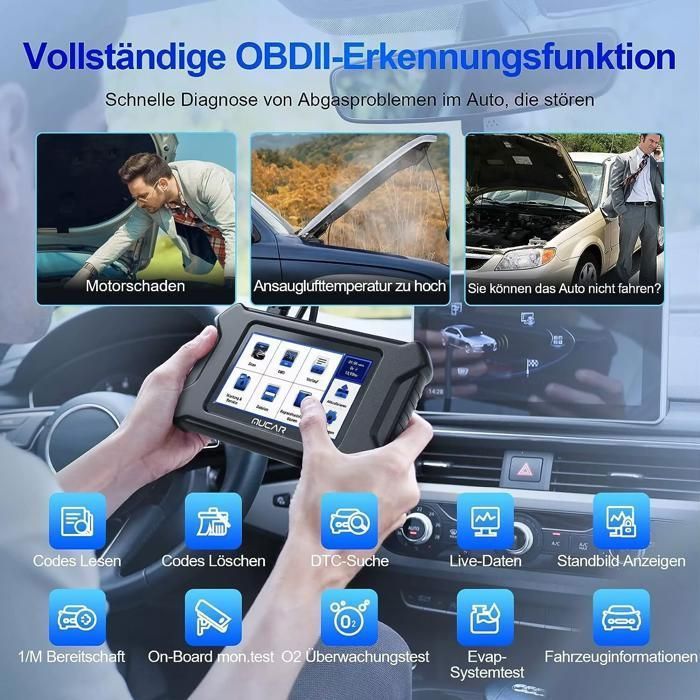 bazarland30. MUCAR CS90 Diagnostic Tool OBD ECM Scanners Code Readers Car Diagnostics Tools 28RESET