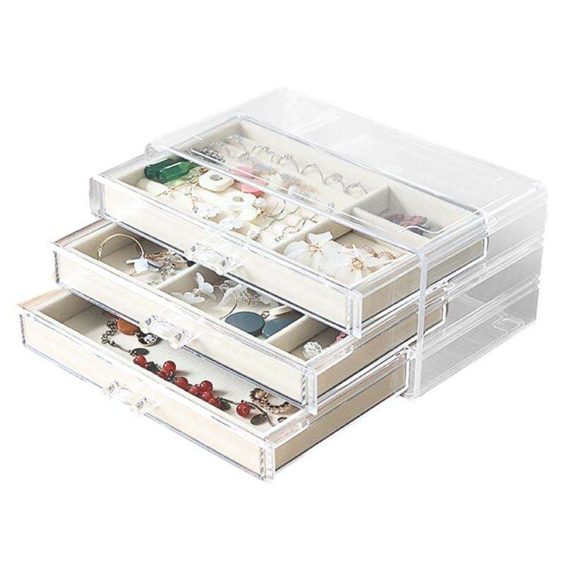 UNIQ Beautycase akrilni organizator s 3 ladice - 1 komad