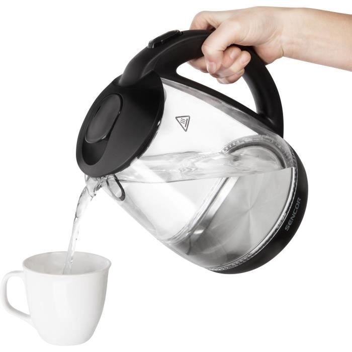 Bouilloire - SENCOR - SWK-1785BK - 1,7 L - 2200 W - Noir