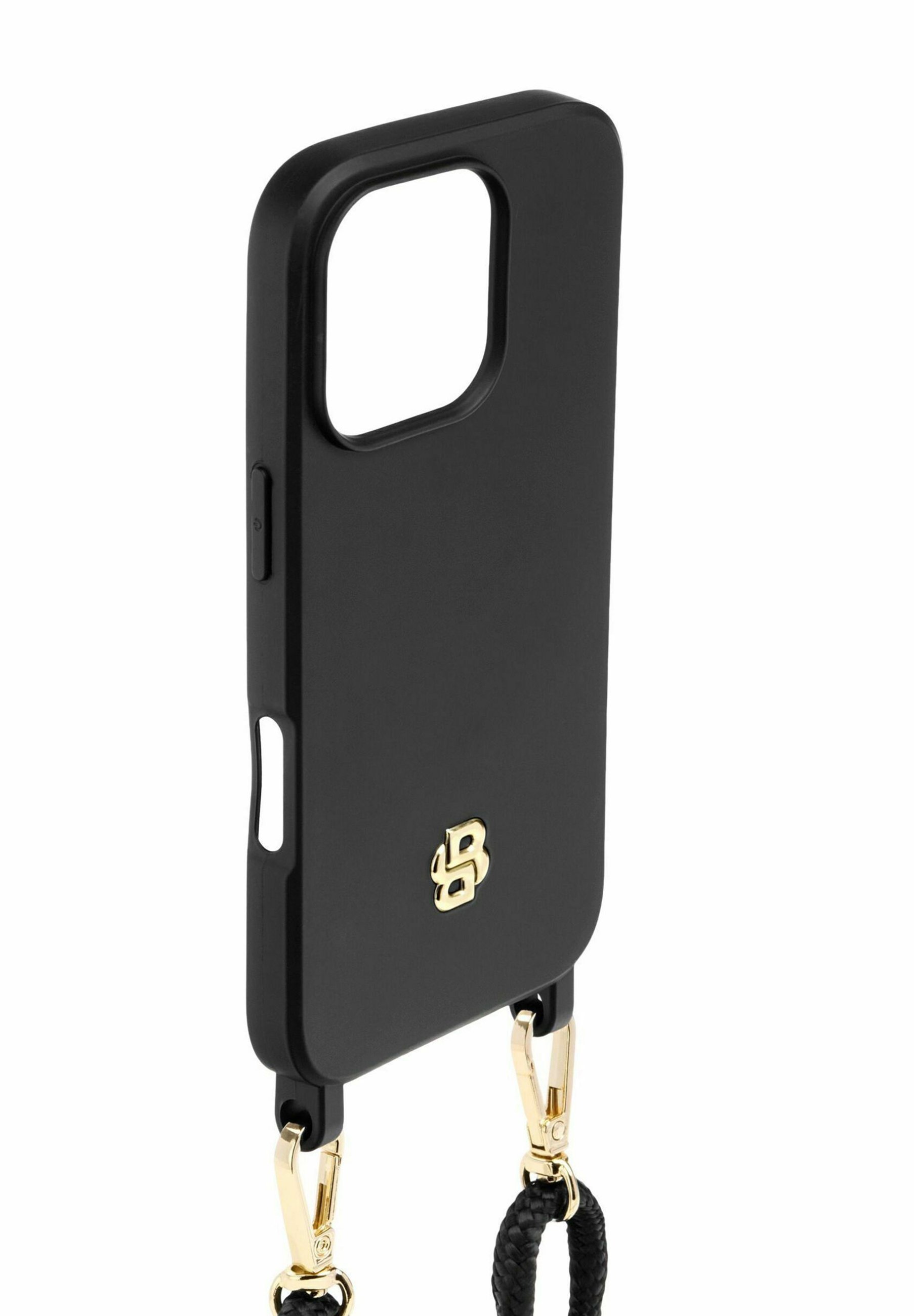 BOSS DOUBLE DO IPHONE 16 PRO - Etui na telefon - czarno-złote