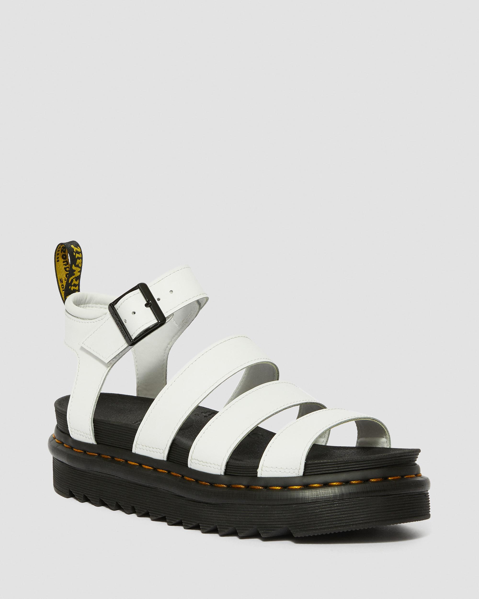 Blaire Hydro Leder Riemensandalen