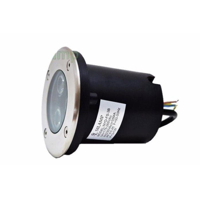 Focos LED empotrables para exteriores IP65 220V 3W 80° (Paquete de 20) - Blanco frío 6000K - 8000K - SILAMP