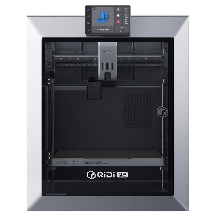 QIDI TECH Q2 3D Printer - High Speed 600 mm/s - 370°C Nozzle - 65°C Enclosed Chamber - Automatic Leveling - AI Camera