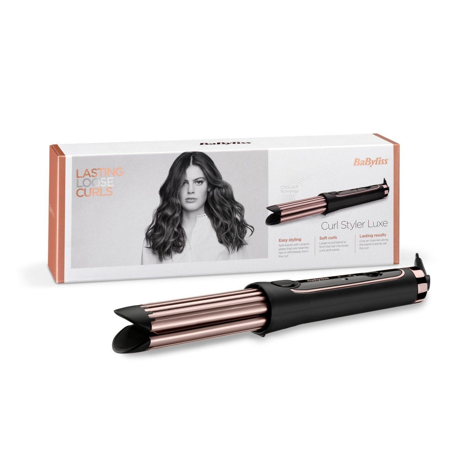 Kulma BaByliss Curl Styler Luxe - 1 kus.