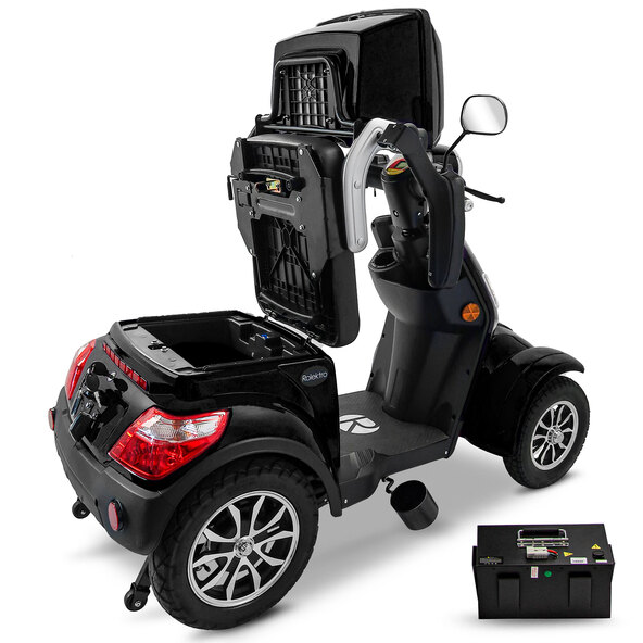 Elektromobil E-Quad 25 V.3, Schwarz