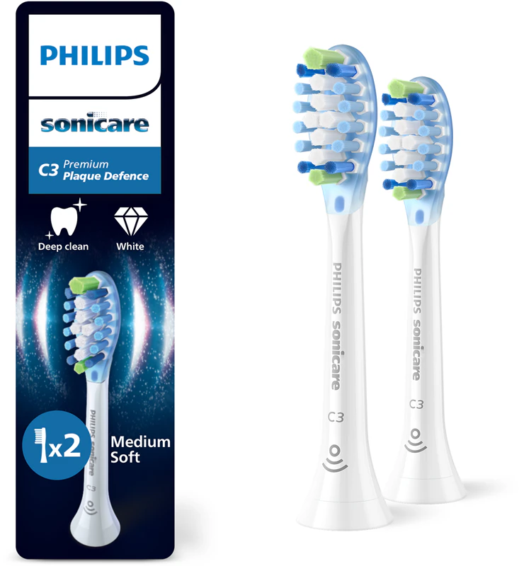 Cabeças de substituição para escova de dentes Philips Sonicare Premium Plaque Defense HX9042/87