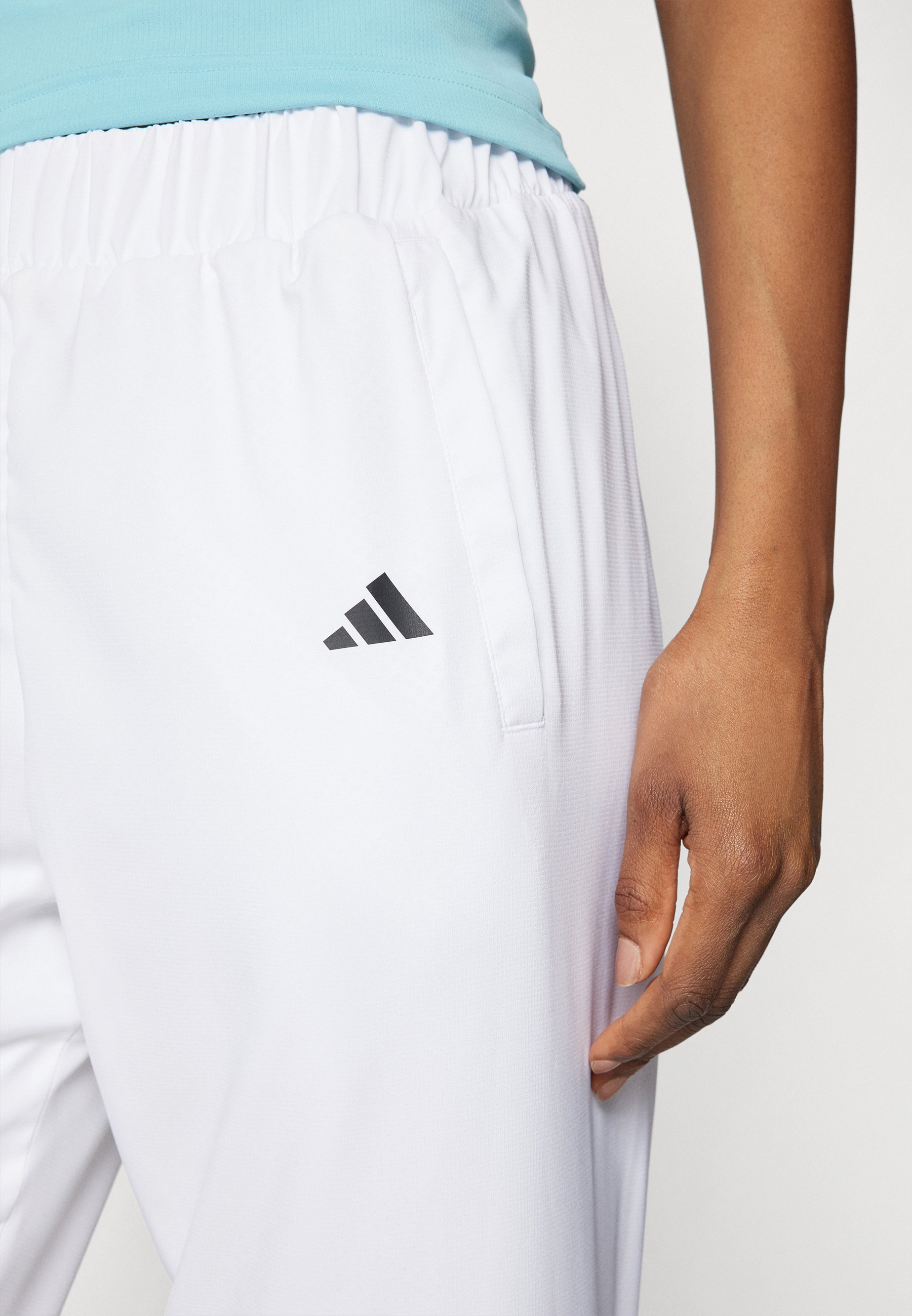 adidas Performance TENNIS WALK-ON - Trainingsbroek - wit