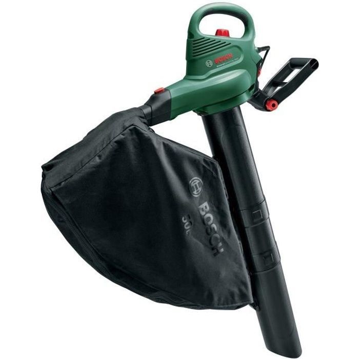 Soplador-aspirador triturador Bosch UniversalGardenTidy 3000 - Eléctrico - 3000 W - 285 km/h - 50 L - Verde