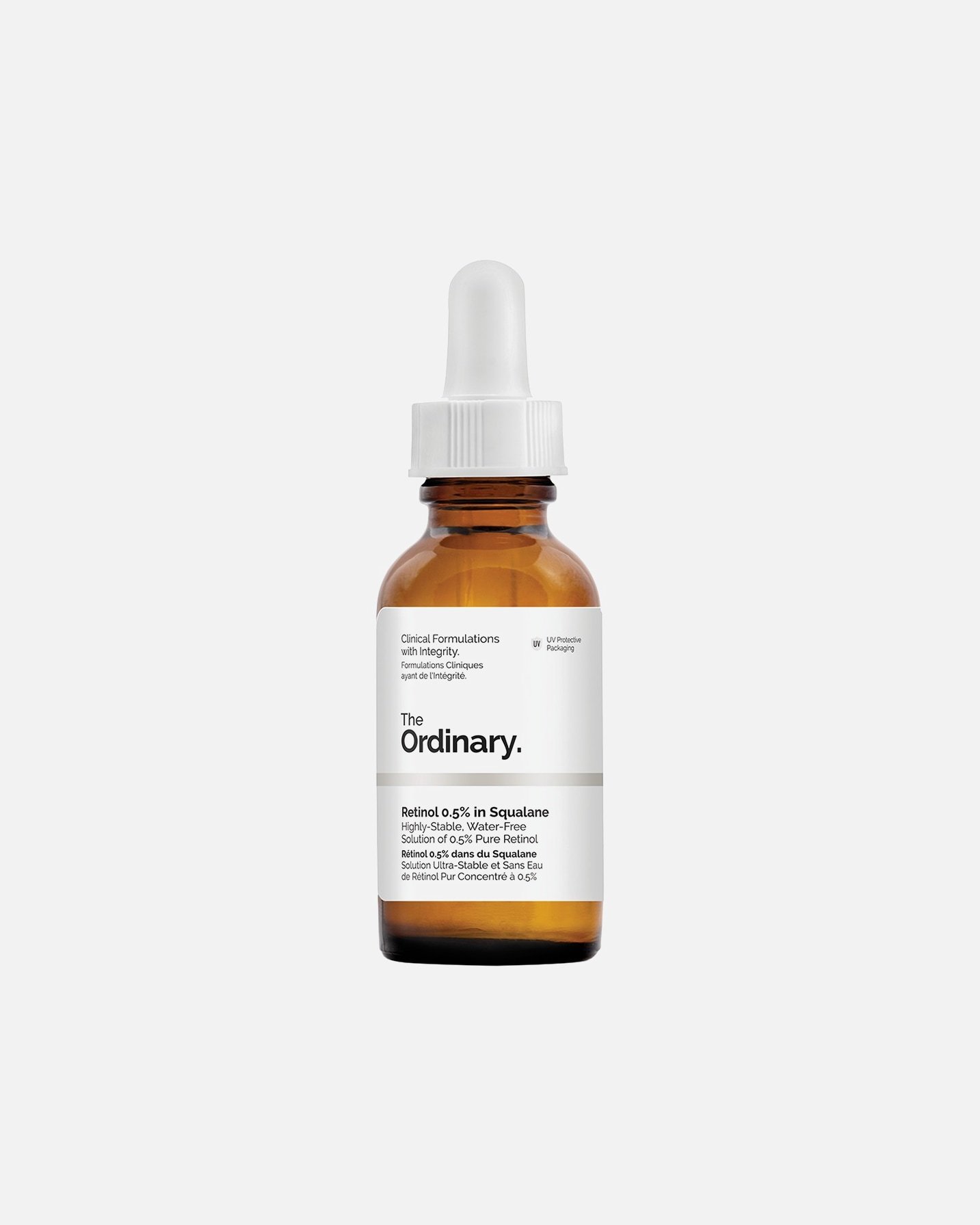 Obična njega protiv starenja protiv znakova starenja kože Retinol 0,5% u skvalanu – 30 ml