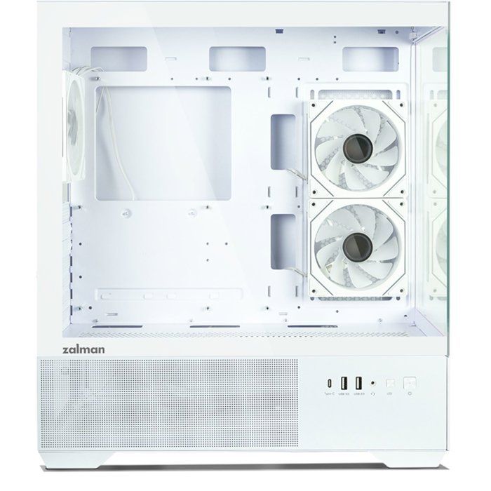 PC-behuizing (zonder voeding) - ZALMAN CHRONIX V2 - ZM-CHROV2WH - Mid-tower - ATX-vormfactor - Wit