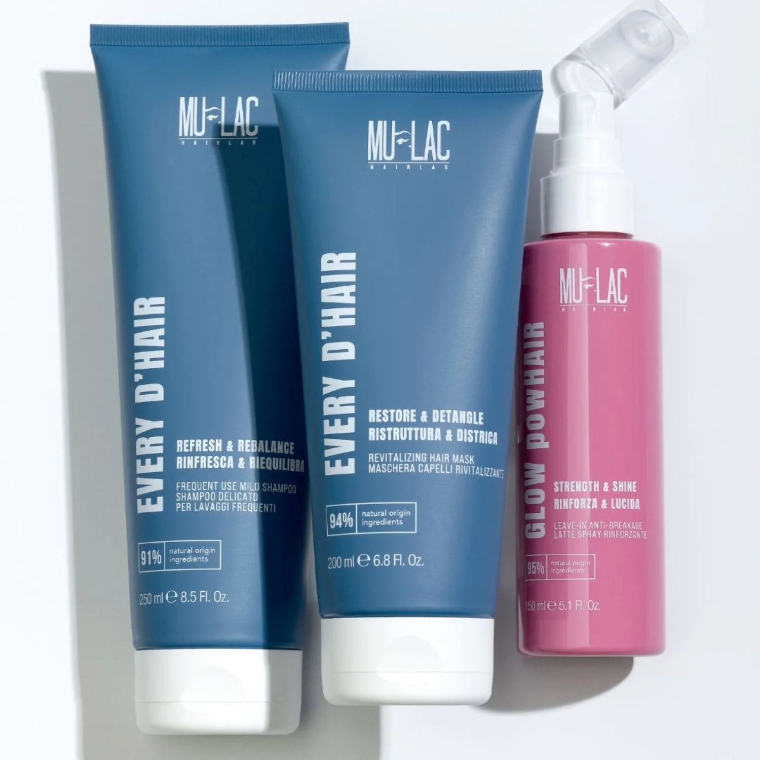 Hairlab EVERY D'HAIR RISTRUTTURA & DISTRICA - Maschera Capelli Rivitalizzante - Maschera Rivitalizzante Capelli