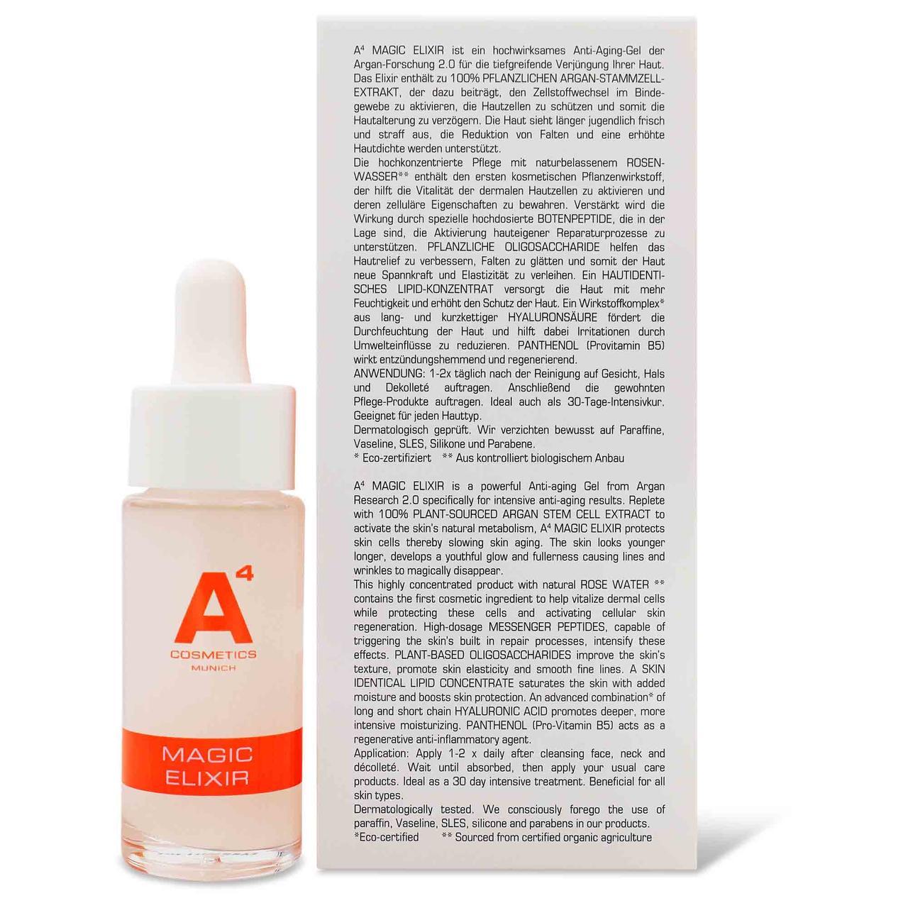 A4 Cosmetics Serum protiv starenja Magični eliksir – 20 ml
