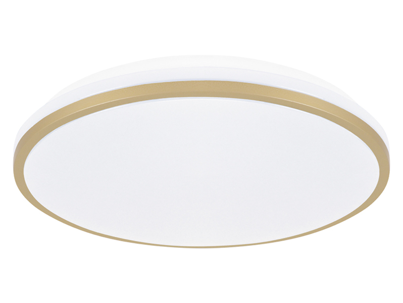 Plafon Linus LED 33 cm biało-złoty