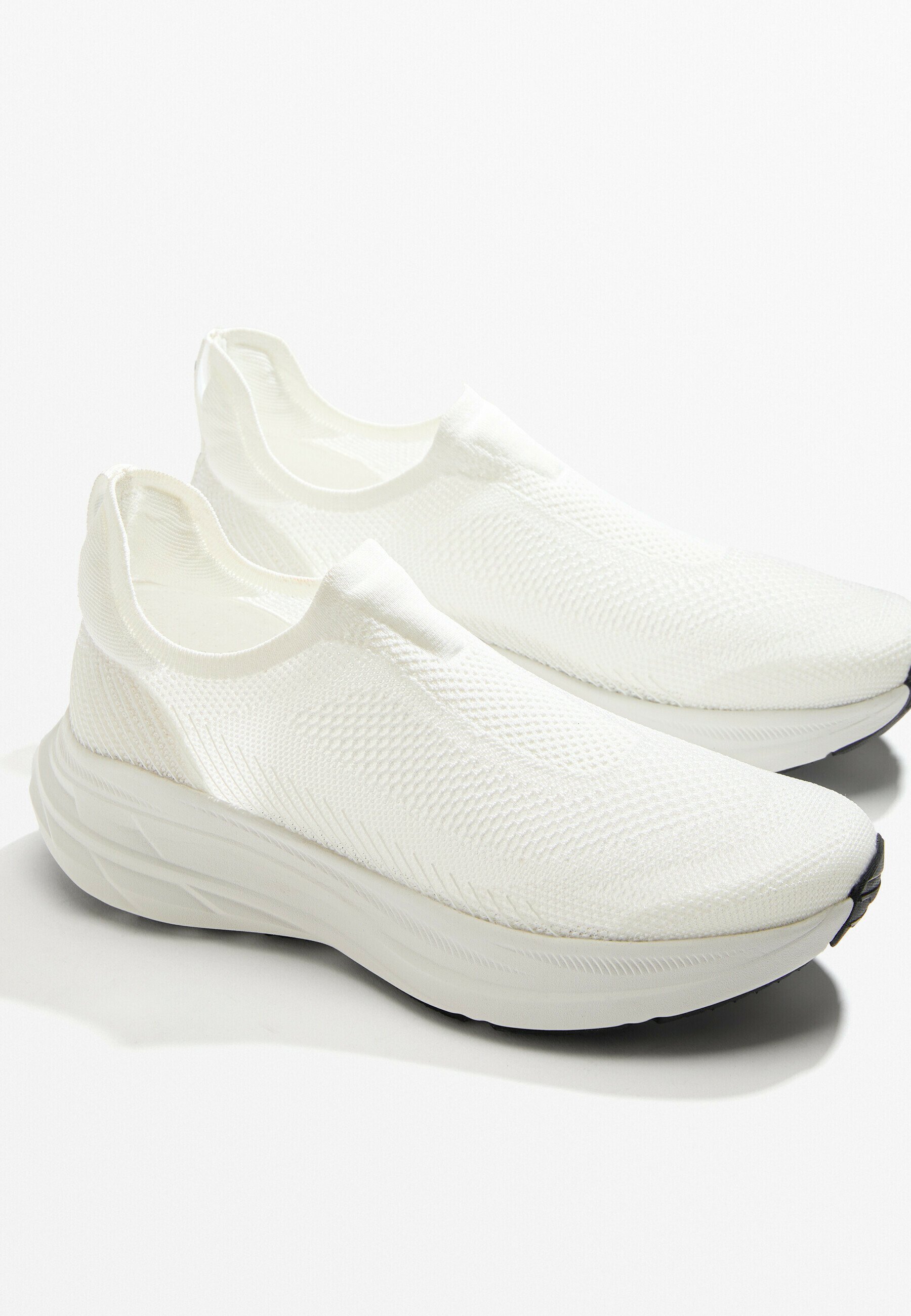 OYSHO LACELESS BEGINNERS - Scarpe da ginnastica per camminare - bianche