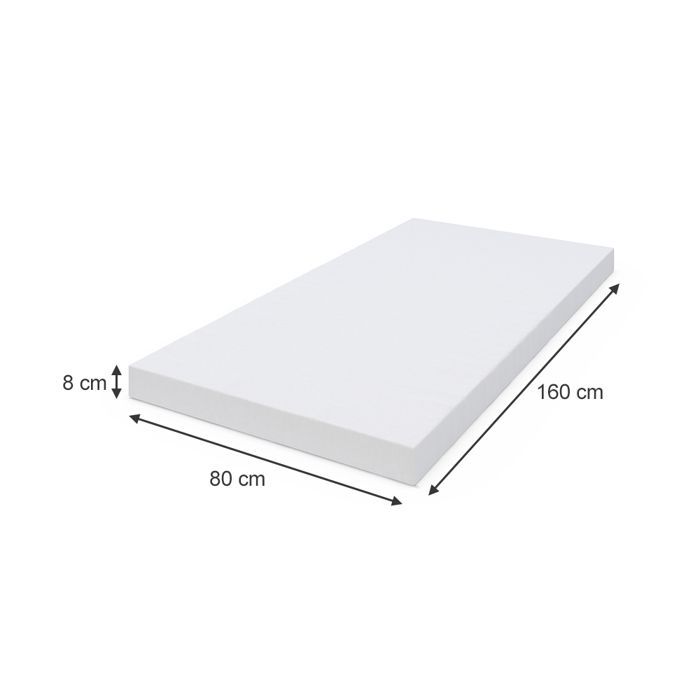 Matelas pour enfants 160x80cm Blanc Vitalispa 40377