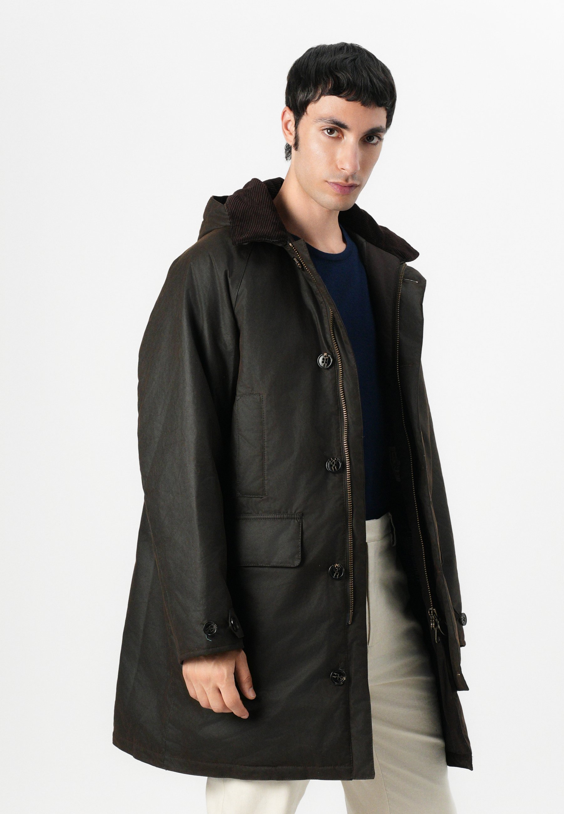 Barbour BEAUDALE WAX - Winterjas - donkerbruin