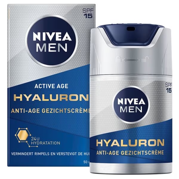 NIVEA Men Hyaluron krema za lice protiv starenja<br>50ml