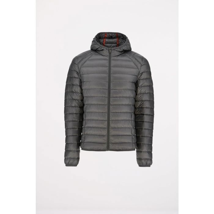 JOTT NICO MEN'S ANTHRACITE DOWN JACKET with hood
